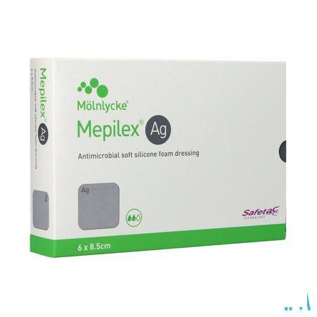 Mepilex Ag Verband Steriel 6,0x 8,5cm 5 287021  -  Molnlycke Healthcare