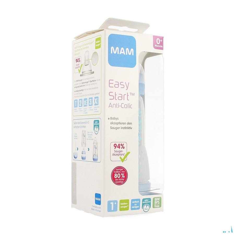 Mam Zuigfles Easy Start Anti colic 260 ml Jongen