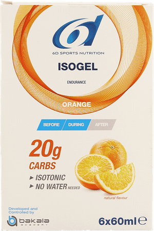 6D Sixd Isogel Orange 6X60 ml