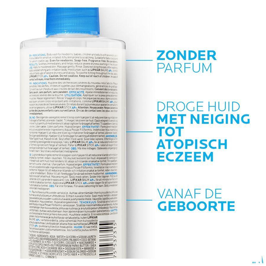 Lipikar Syndet Ap + 400 ml  -  La Roche-Posay