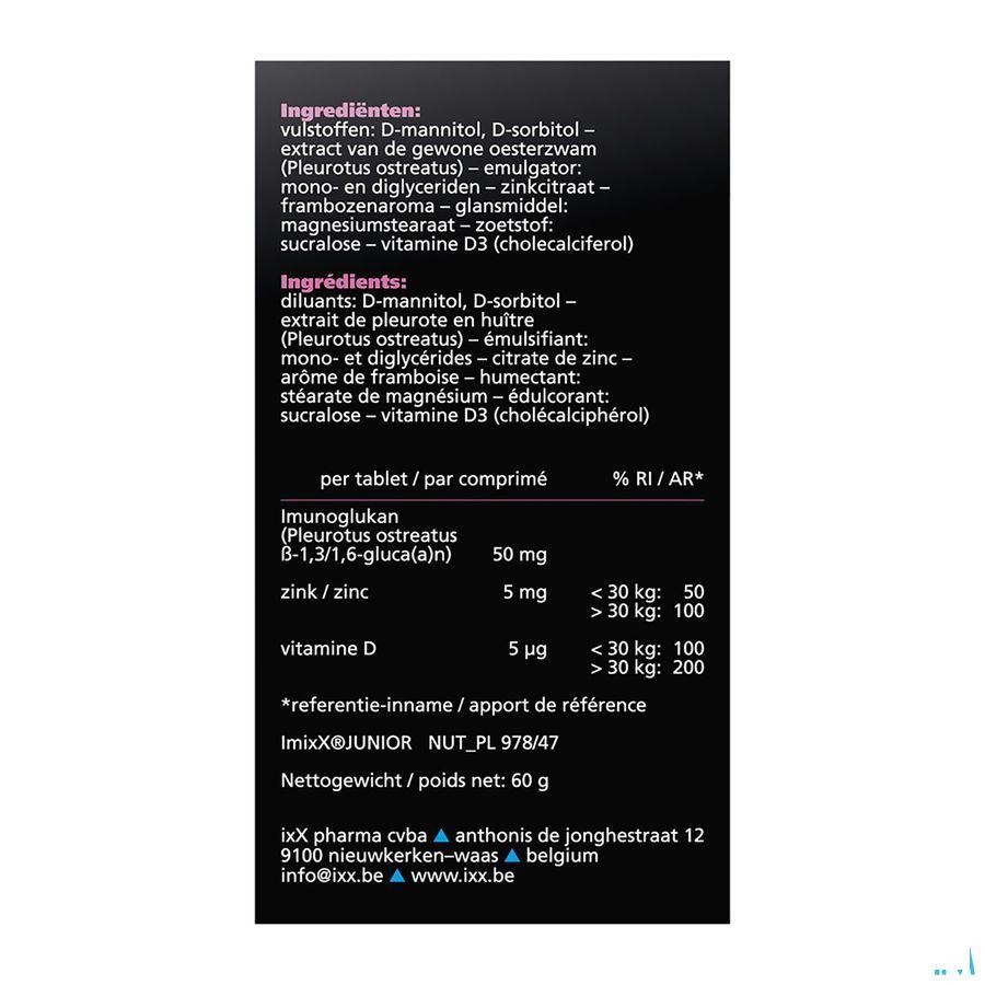 Imixx Junior Framboos Kauwtabletten 90  -  Ixx Pharma