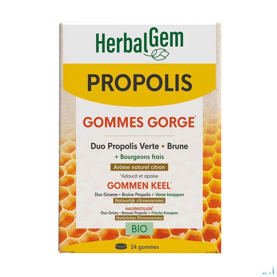 Herbalgem Propolis Breed Spectrum Bio Gommen 24  -  Herbalgem