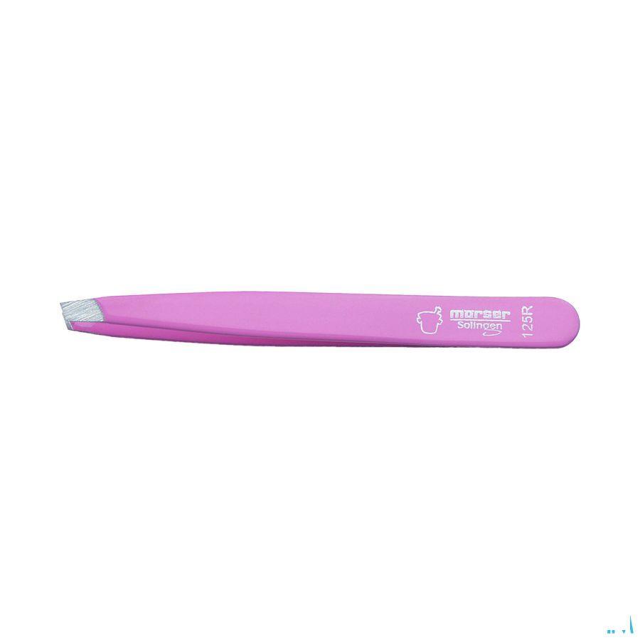 Morser Pincet Topinox, Schuine Punten, Roze Nr 125r  -  Eureka Pharma