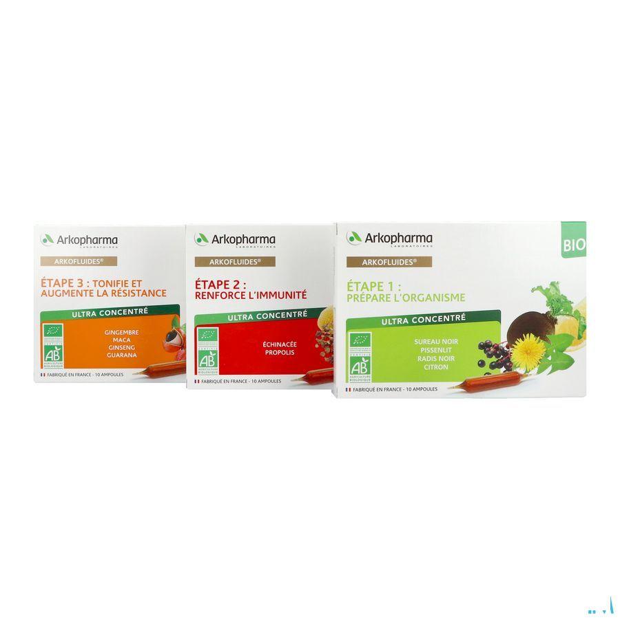 Arkofluides Immuniteitsprogramma Amp 30X10 ml  -  Arkopharma