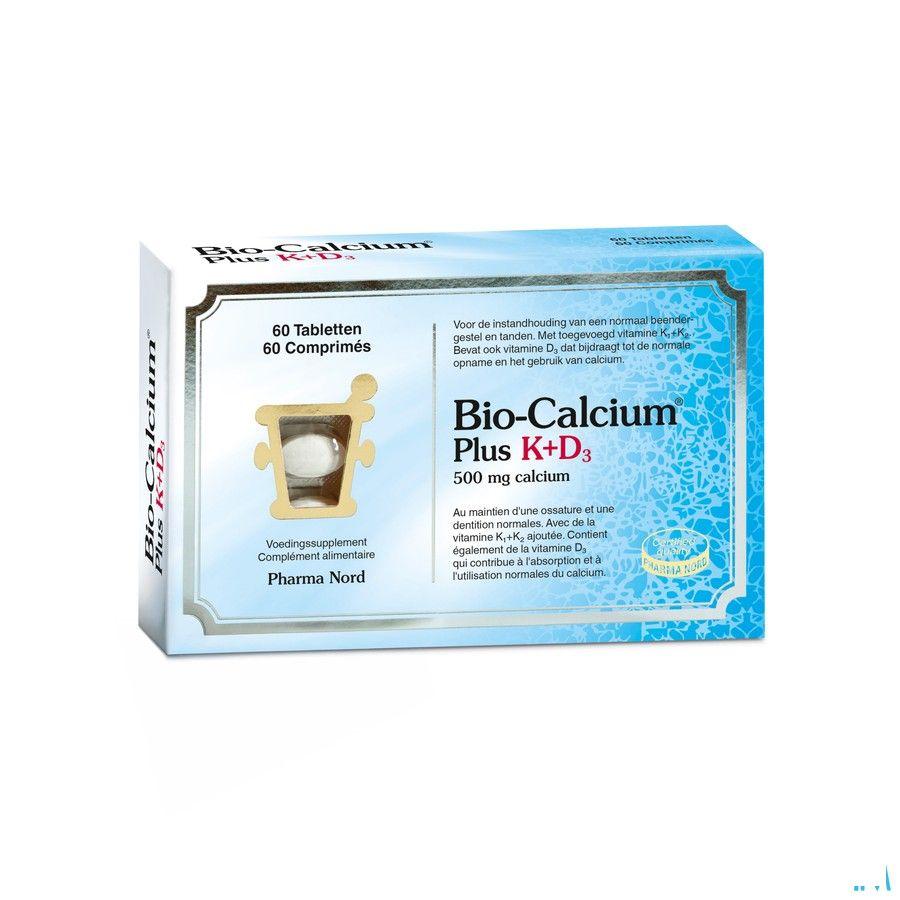 Bio-calcium Plus K + d3 Comprimes 60  -  Pharma Nord