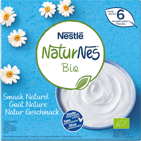 Naturnes Bio Natuur 4x90 gr  -  Nestle