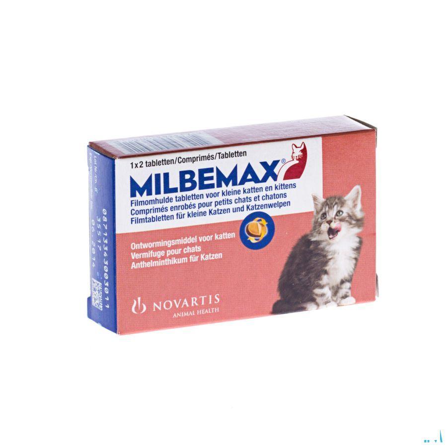 Milbemax Petit Chats - Kitten Comprimes Pellicules 1x2