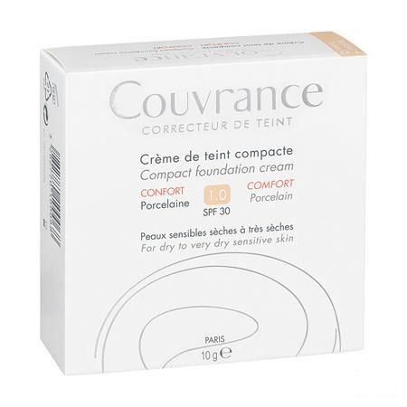 Avene Couvrance Creme Teint Comprimes 01 Porcel. Conf. 10 gr  -  Avene