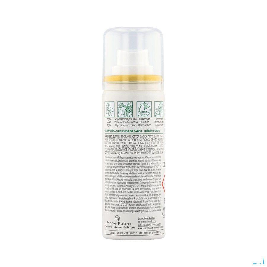 Klorane Capilaire Shampooing Sec Lait Avoine Teinte 50 ml