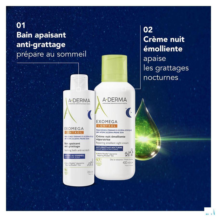 Aderma Exomega Control Herst. Emol. Nacht Cr 400 ml