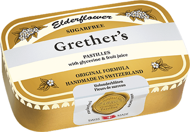 Grether's Elderflower Vlierbes-vruchtensap Zs 110 gr  -  Melisana