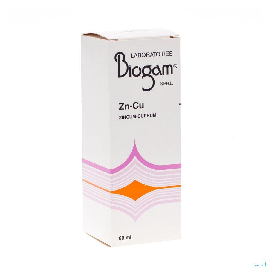 Biogam Zn-cu Flacon 60 ml  -  Sterop