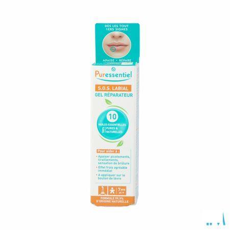 Puressentiel Sos Lippen Gel 10 Essentiele Olie 5 ml  -  Puressentiel