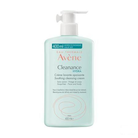 Avene Cleanance Hydra Creme Lavante Apaisante 400 ml  -  Avene