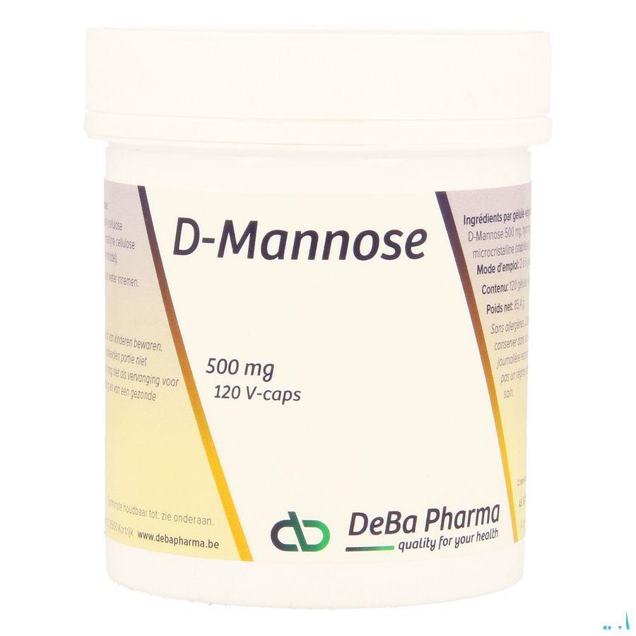 D-mannose 500 mg V-Capsule 120  -  Deba Pharma