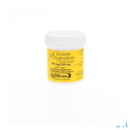 Calcium Magnesium Pidolaat 350/350 mg V-Capsule 60  -  Deba Pharma