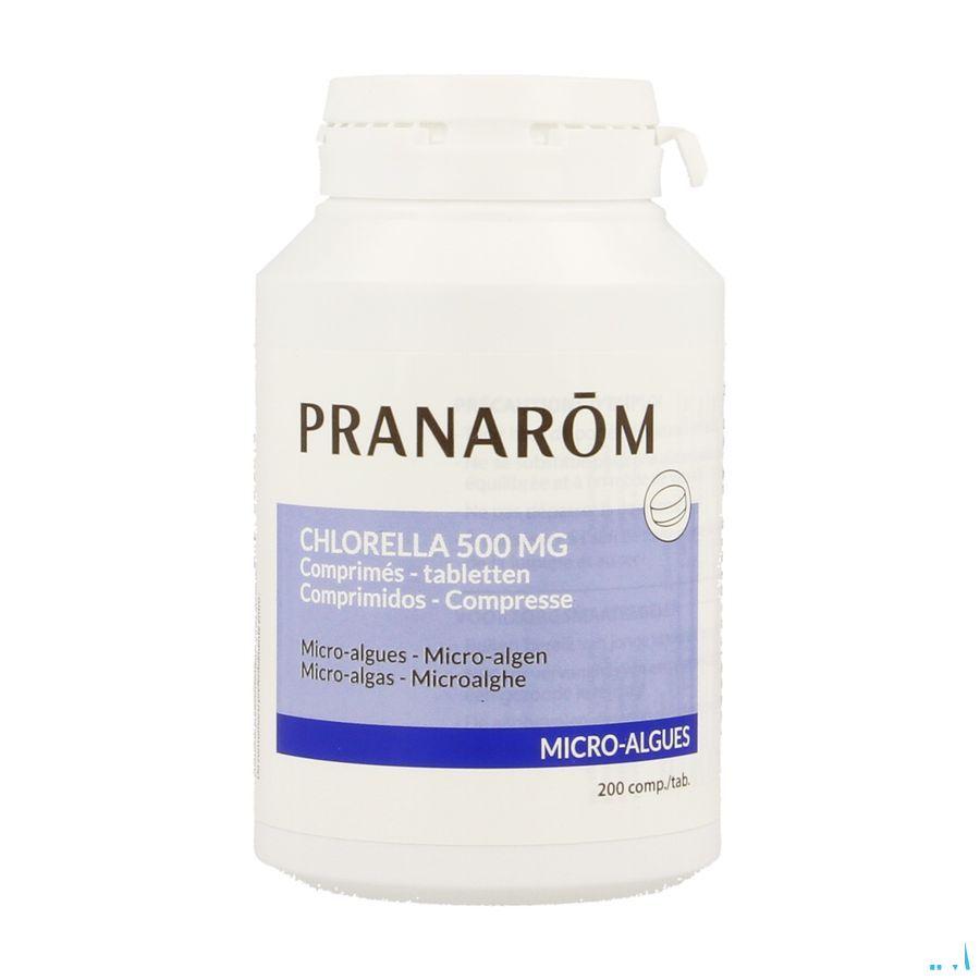 Chlorella 500 mg Comprimes 200x500 mg  -  Pranarom