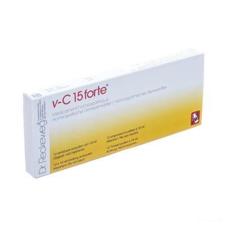 Reckeweg Dr. V-c 15 Fort Ampullen 12x10 ml  -  Nut-Hom-Phyt
