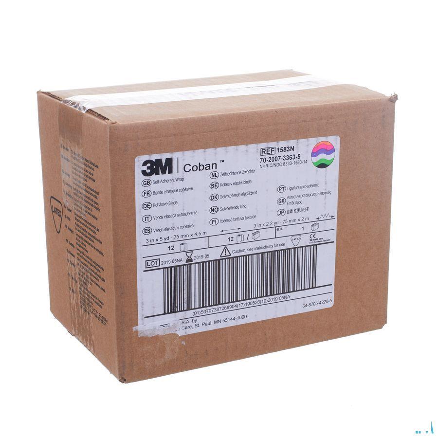 Coban Bandage El. Neon Roul. 7,5cmx4,57m 1 1583  -  3M