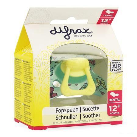 Difrax Sucette Dental Renforcee + 12m 346  -  Difrax