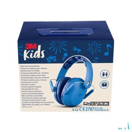3M Kids Plus Gehoorbesch. Oorkap Kind Blauw