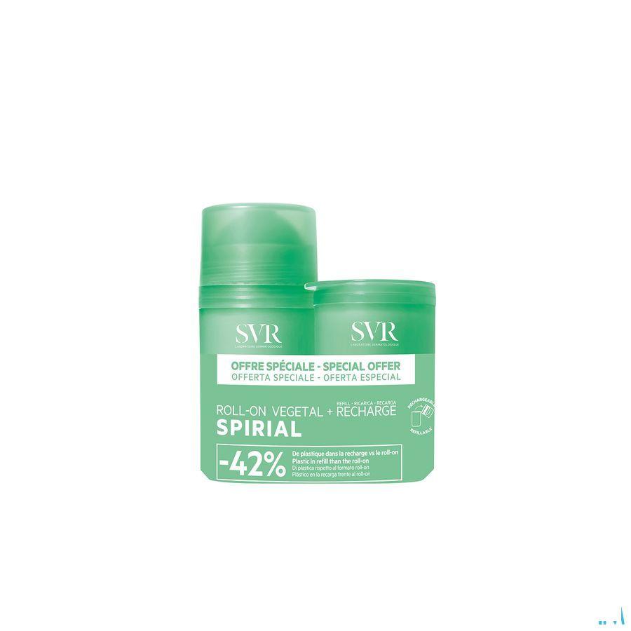 Svr Spirial Lot Roll-On Vegetal 50 ml+Recharg.50 ml