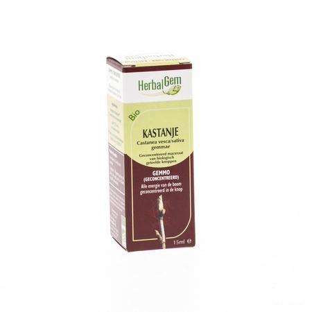 Herbalgem Kastanje Maceraat 15 ml  -  Herbalgem