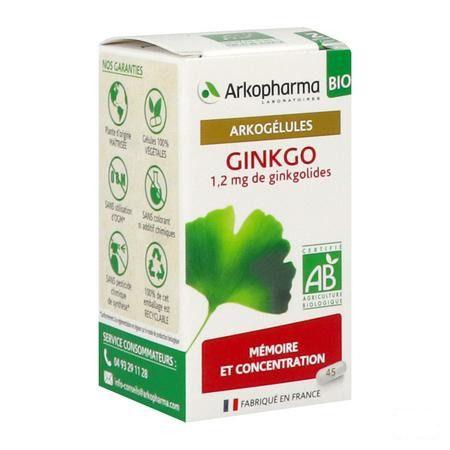 Arkocaps Ginkgo Bio Capsule 45