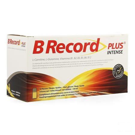B Record Intense Fioles 10x10 ml