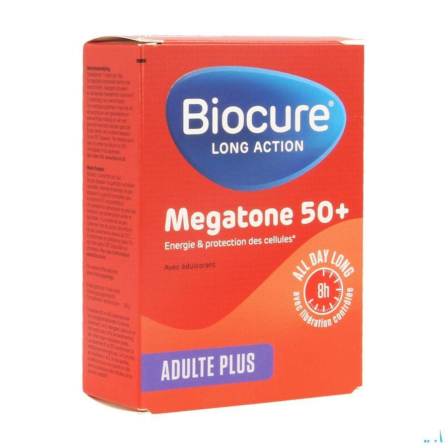 Biocure Megatone 50+ La Comp 30  -  Qualiphar
