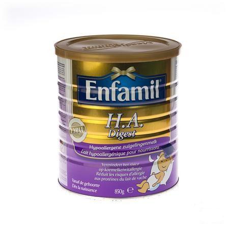 Enfamil Ha Digest Lipil Poudre 850 gr  -  Mead Johnson