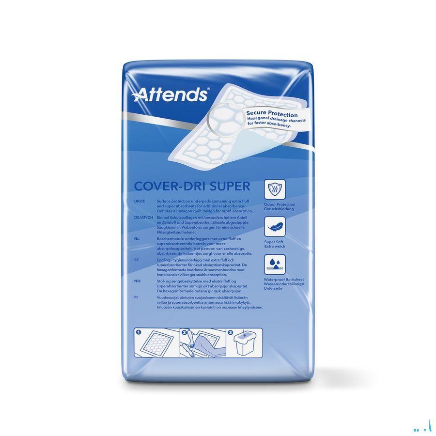Attends Cover Dri Super Onderleg 60x 60cm 1x50