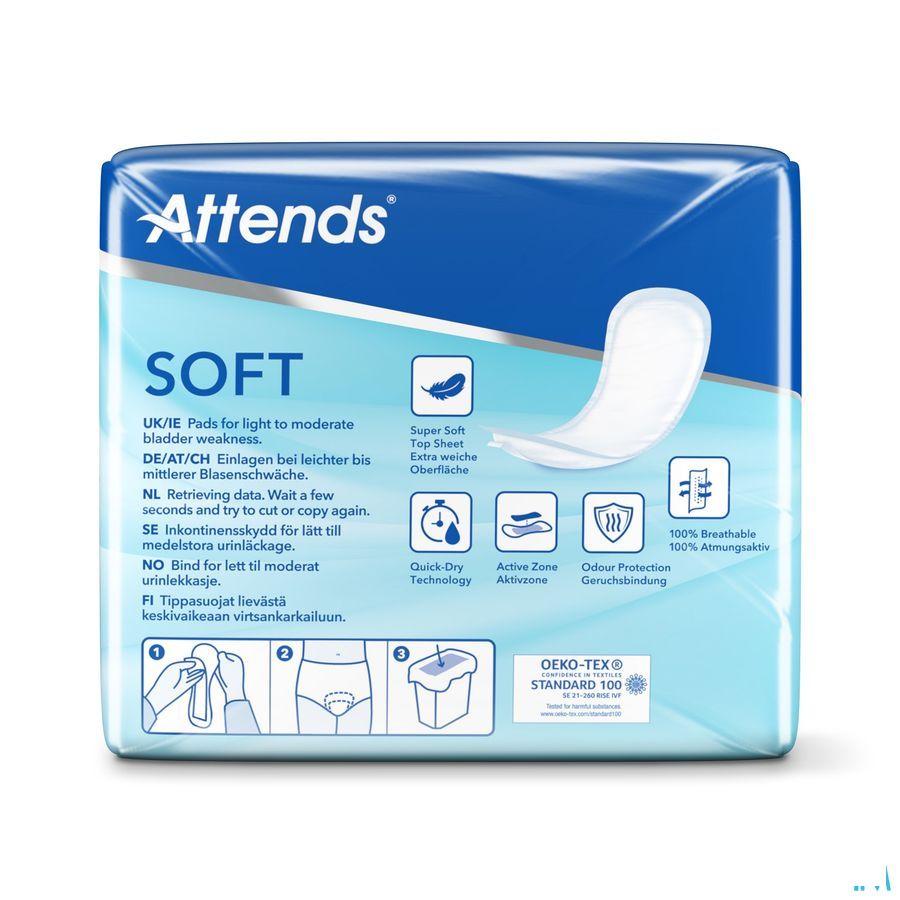 Attends Soft 4 Maxi Inleg Anatom. 1x 8