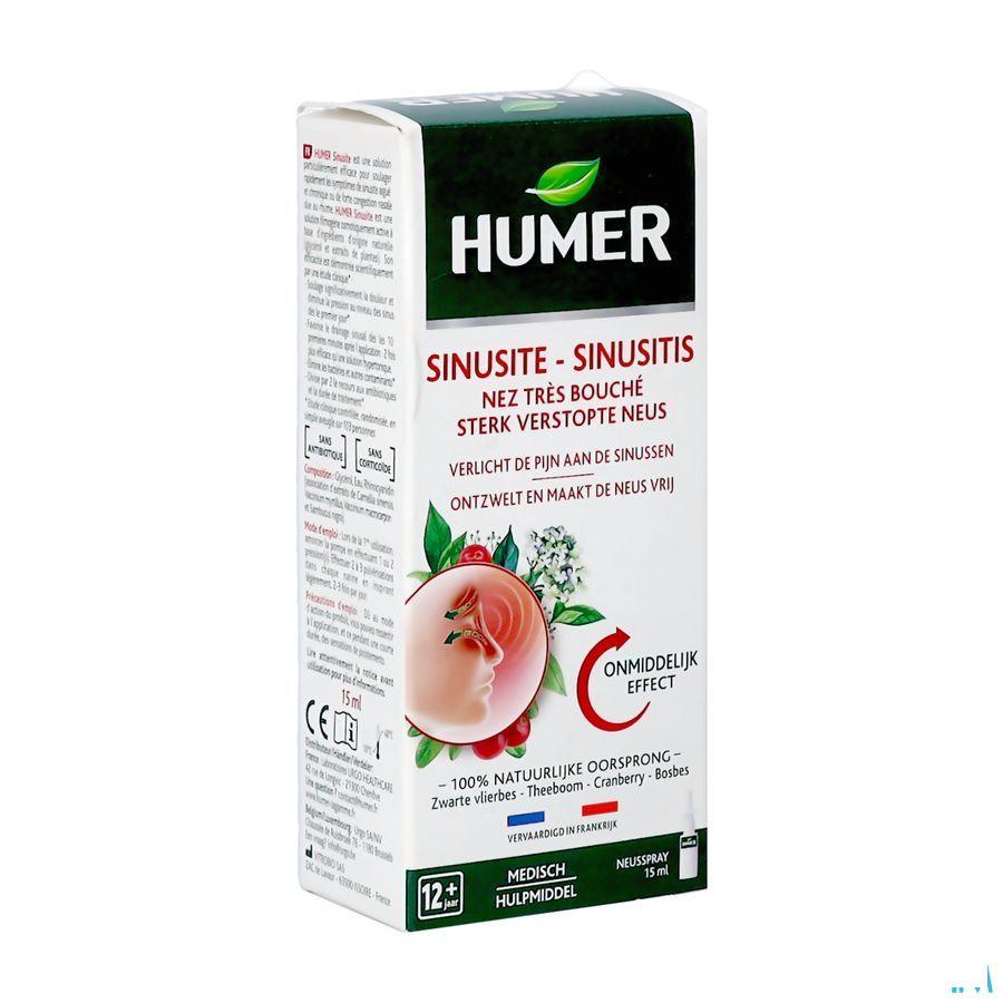 Humer Sinusitis Neusspray 15 ml  -  Urgo Healthcare
