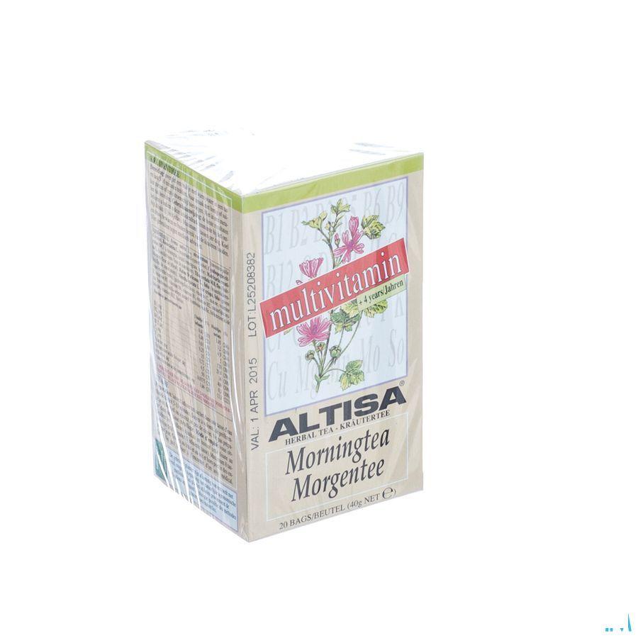 Altisa Tisane Ochtend Thee Multivitamines 20x2g  -  Dieximport