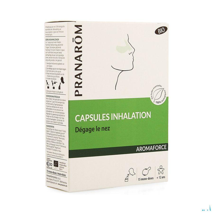 Pranarom Aromaforce Capsule Inhal Bio 15699  -  Pranarom
