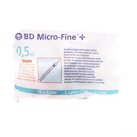 Bd Microfine+ Ser.Ins. 0,5  ml 29G 12,7Mm 10 324824