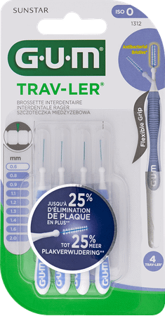 Gum Trav-ler Brosse Interdent. 0,6mm 4 1312m4