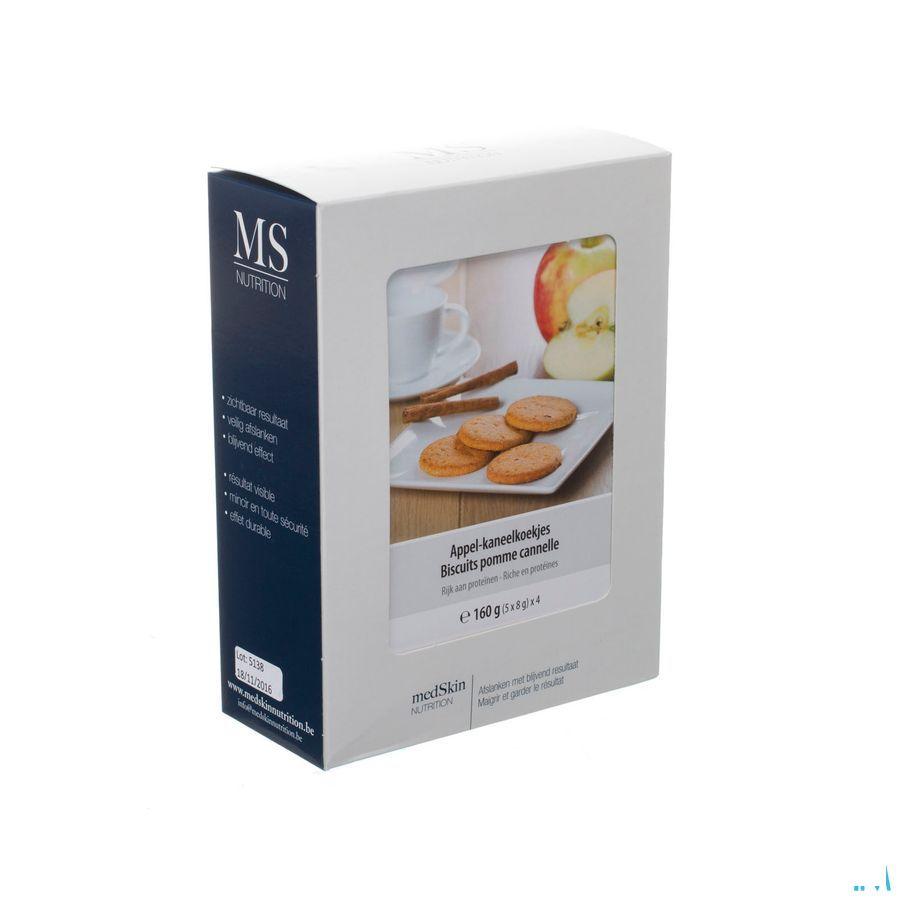 Medskin Biscuits Pomme Cannelle 4  -  Medskin Nutrition