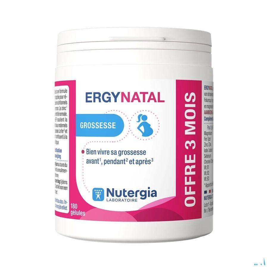Ergynatal Caps 180  -  Laboratoire Nutergia