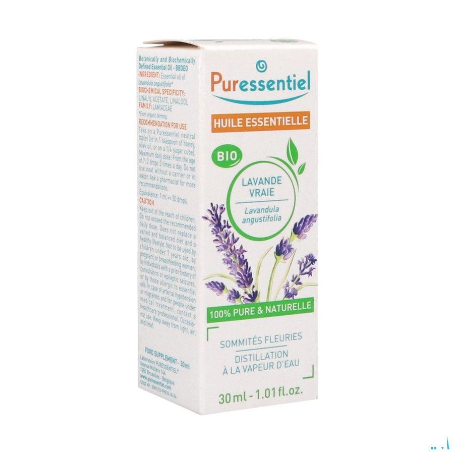 Puressentiel Eo Echte Lavendel Bio Essentiele Olie 30 ml  -  Puressentiel
