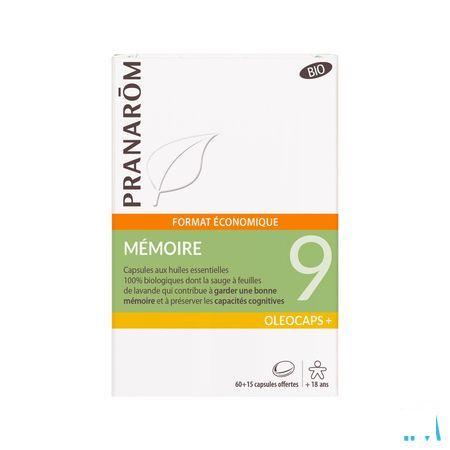 Oleocaps+ Bio 9 Geheugen Maxi Caps 75  -  Pranarom
