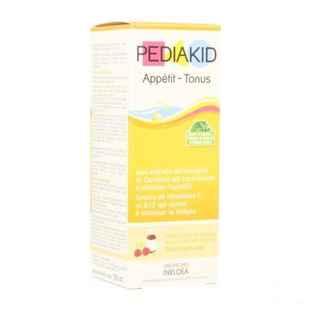 Pediakid Eetlust Energie Oplossing Drink Flacon 125 ml