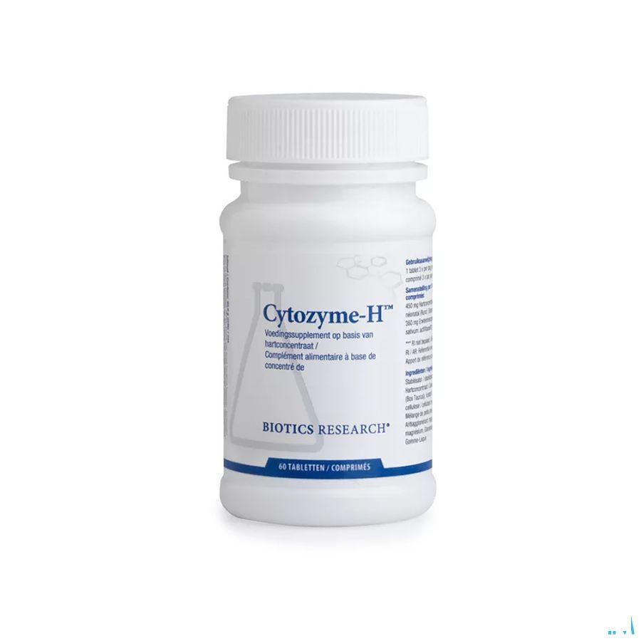 Biotics Cytozyme-H 60 tabletten  -  Energetica Natura