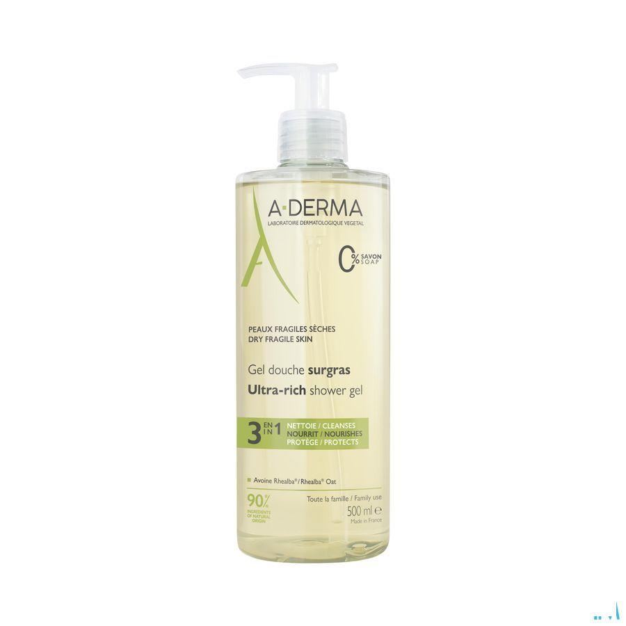Aderma Douchegel Overvet 500 ml  -  Aderma