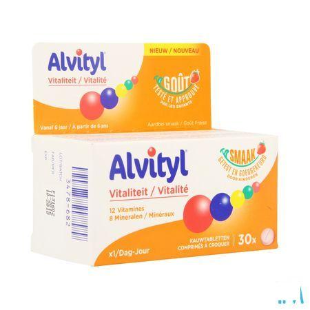 Alvityl Vitaliteit Kauwtabletten 30  -  Urgo Healthcare