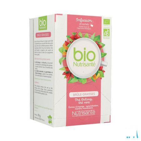 Infusie Bio Vetverbrander Zakje 20  -  Nutrisante