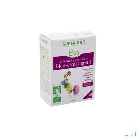 Super Diet Complexe Bien Etre Foie Bio Capsule 60  -  Superdiet Laboratoires