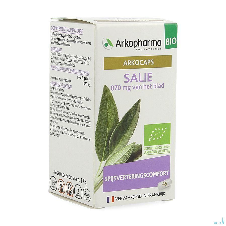 Arkogelules Sauge Bio Caps 45 Nf  -  Arkopharma