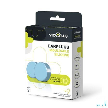 Pharmex Bouchons Oreille Sil Modul.Nat.Vitaplus3X2